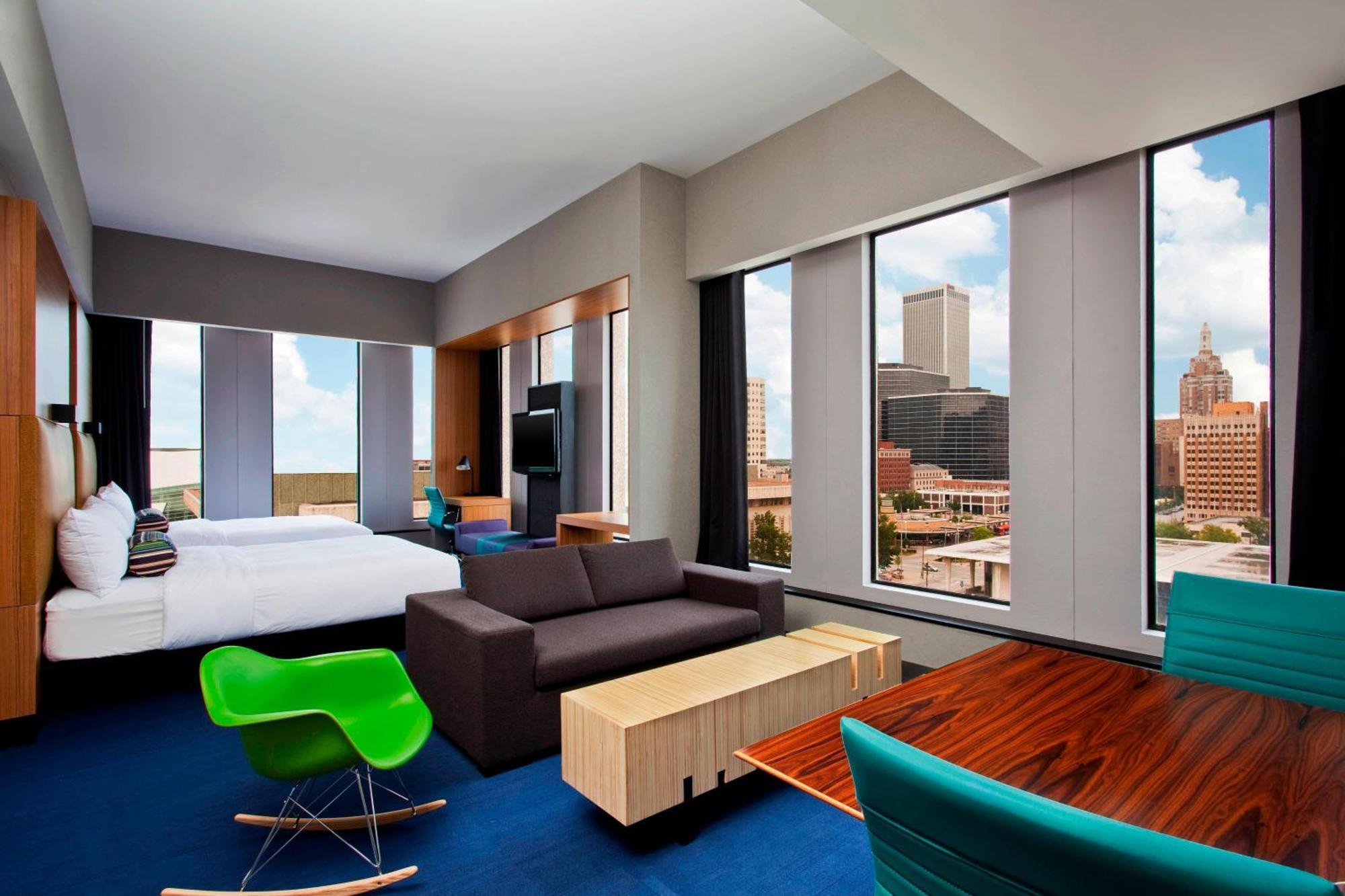 Aloft Tulsa Downtown Hotell Eksteriør bilde
