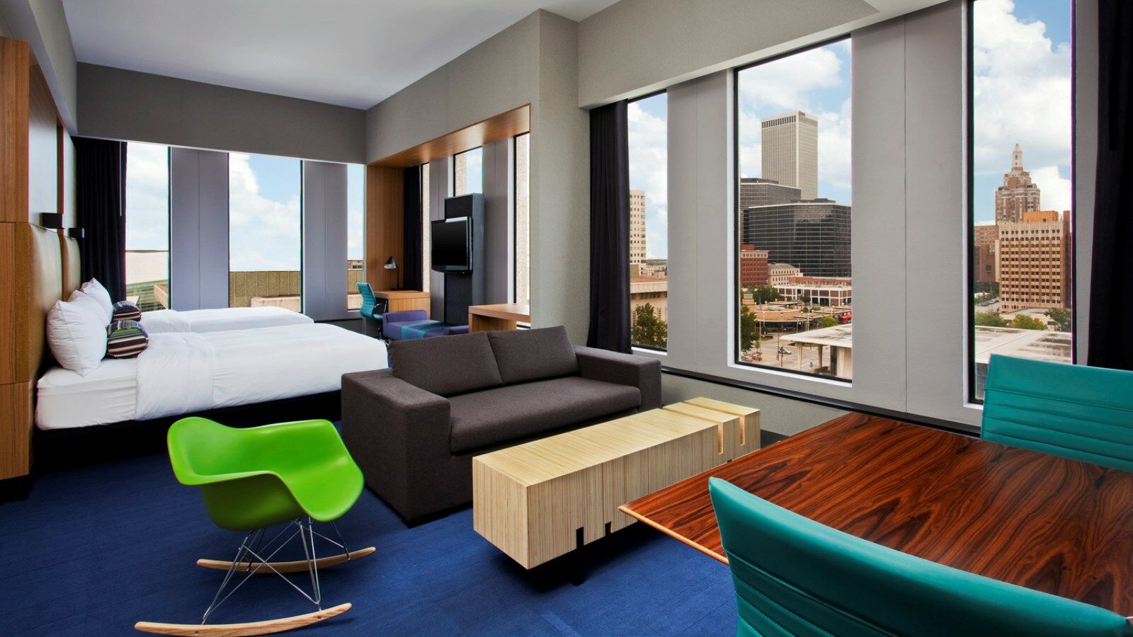 Aloft Tulsa Downtown Hotell Eksteriør bilde