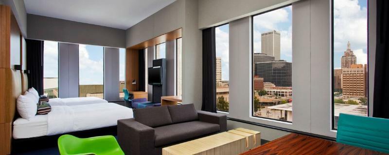 Aloft Tulsa Downtown Hotell Eksteriør bilde